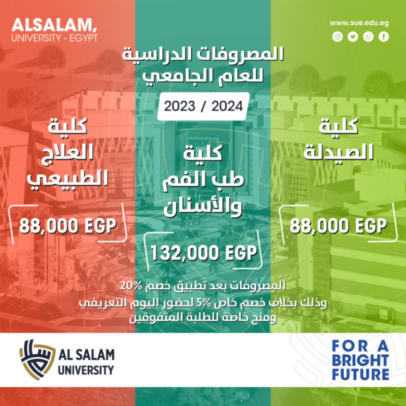 Al Salam University in Egypt (SUE) is a private university in the heart of Delta region
