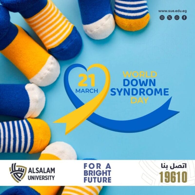 Alsalam University Supports Down Syndrome Awareness