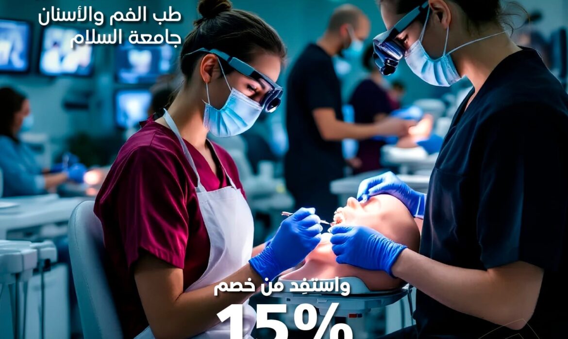 سجّل الآن بكليةطب وجراحة الفم والأسنان بخصم 15% لفترة محدودة