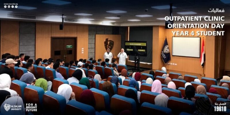 فعاليات Outpatient Clinic Orientation Day Year 4 Student
