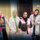 فعاليات زيارة طلاب كلية الصيدلة إلى دار أهل الخير لرعاية المسنين