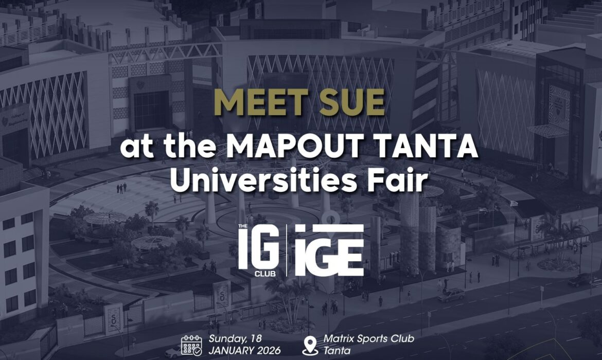 Meet SUE at the Mapout Tanta Universities Fair