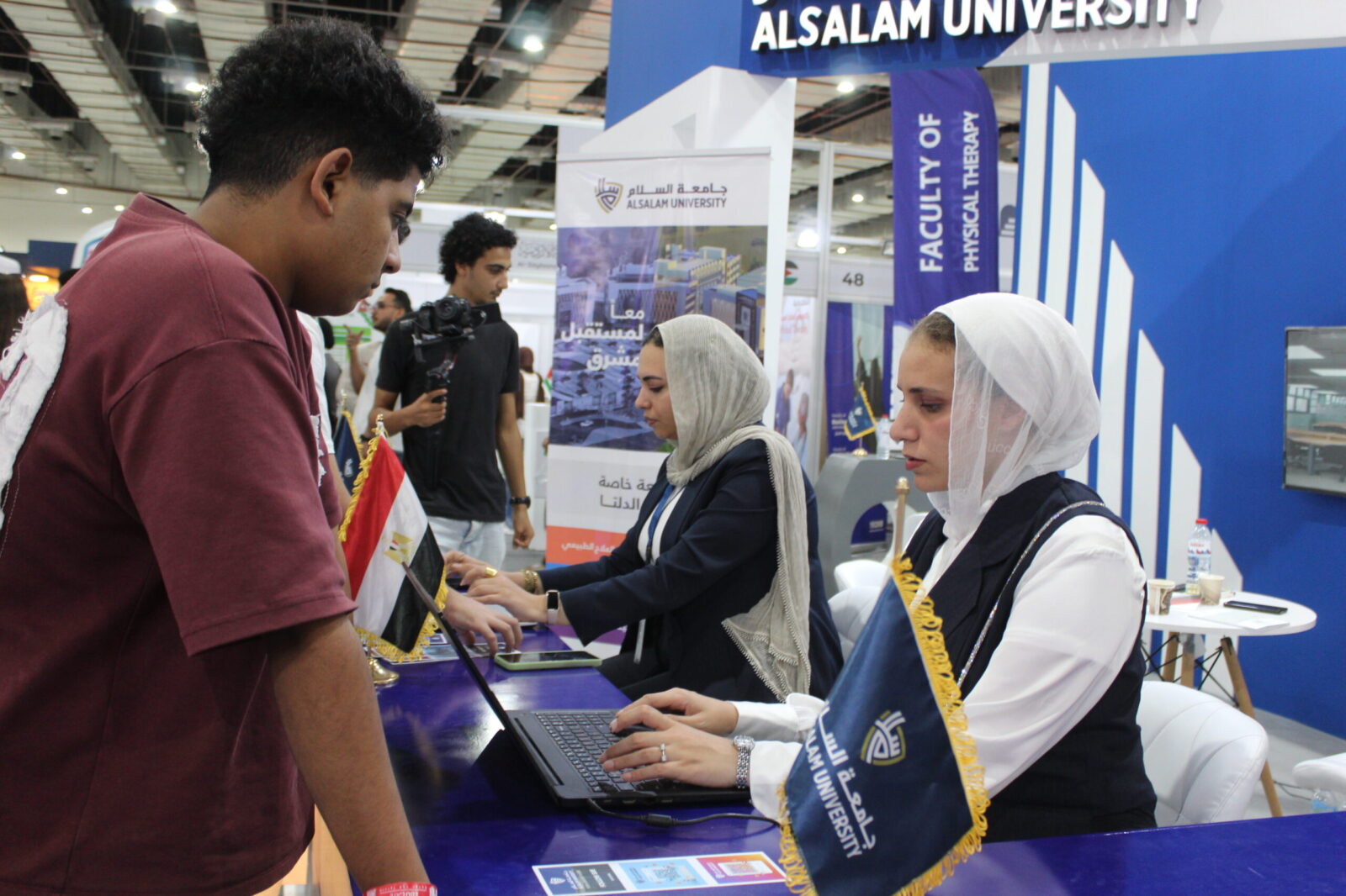جامعة السلام تشارك في فعاليات EDU Gate 19