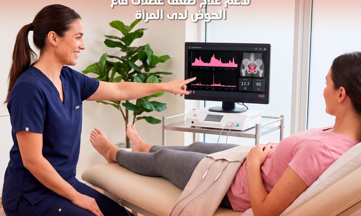 تقنية Biofeedback لدعم علاج ضعف عضلات قاع الحوض في جامعة السلام