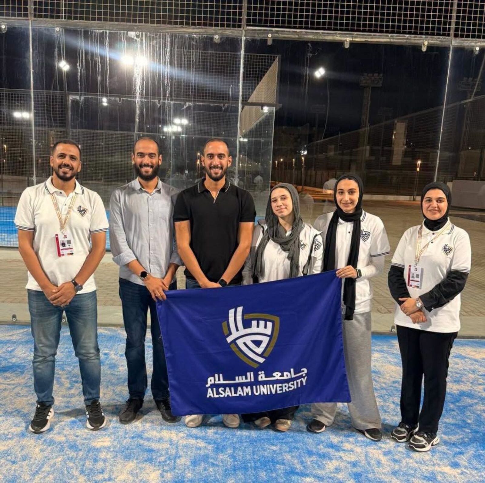 جامعة السلام بمصر تحصد المركزين الثالث والرابع في بطولة الجامعات الإفريقية للبادل تنس